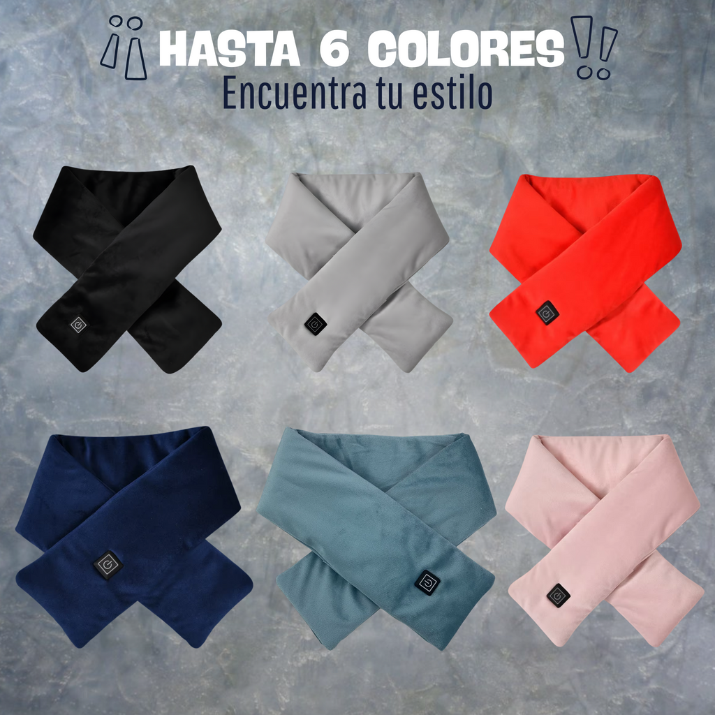 Bufanda Térmica con 3 Niveles de Calor