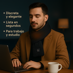 Bufanda Térmica con 3 Niveles de Calor